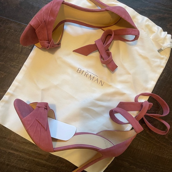 Alexandre Birman BRAND NEW dusty rose suede heels! - Picture 3 of 10